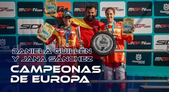Daniela Guillén y Jana Sánchez, campeonas de Europa