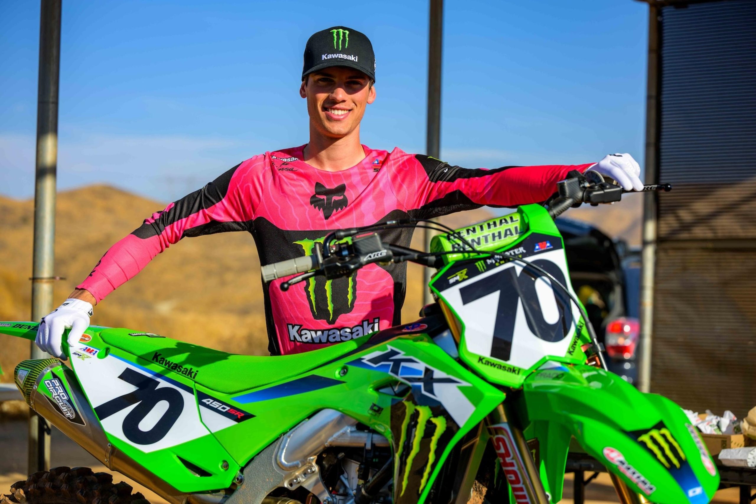 Prado destaca en la alineación de pilotos de Kawasaki 2025