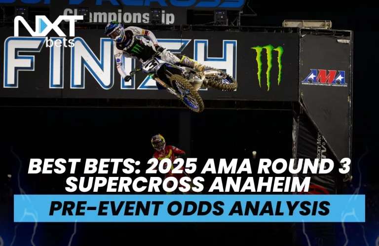 Análisis de probabilidades previo al evento de Supercross Anaheim de la Ronda 3 de la AMA 2025