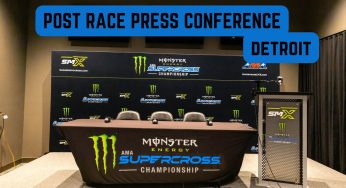 Monster Energy Supercross: Press Conference Round 5 – Detroit – Feb 15, 2025