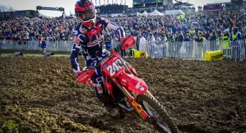 GAJSER Y ADAMO LUCHAN BAJO LA LLUVIA FRANCESA PARA GANAR UN FRENÉTICO MXGP DE EUROPA
