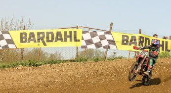 El campeonato de motocross junior de motocross italiano está en marcha