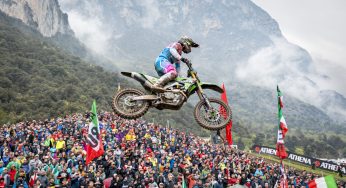 LAS BATALLAS POR EL TÍTULO EUROPEO SE INTENSIFICAN EN TRENTINO CON FRAN GARCÍA «Carbonero» EN EMX250 Y FAURE EN EMX125 PRESENTADO POR FMF RACING ALCANZANDO LA CIMA