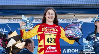 Primera victoria de Daniela Hernando con el Equipo Nacional de Trial
