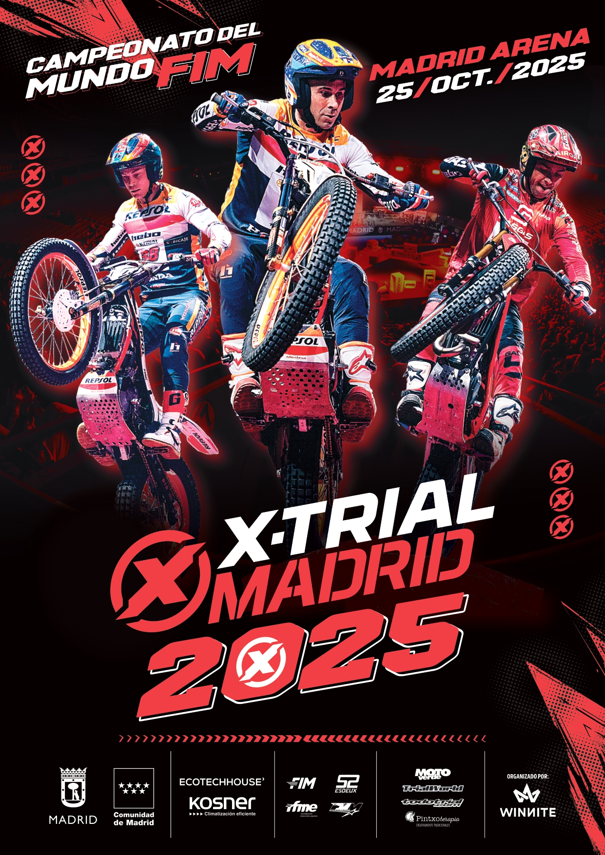 MADRID VOLVERÁ A ALBERGAR EL MUNDIAL FIM DE X-TRIAL