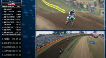 Jorge Prado lidera la mitad de la segunda manga en Red Bud – AMA Pro Motocross 2025