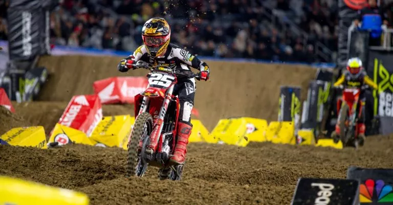 Ryder DiFrancesco será baja para Anaheim 2 después de una caída en el entrenamiento del jueves