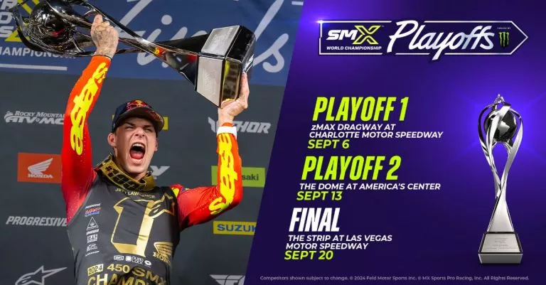 Entradas a la venta ahora para los playoffs del campeonato mundial SMX 2025 y la final | Noticias