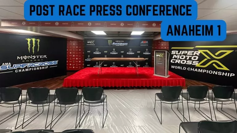 Monster Energy Supercross: Press Conference Round 1 – Anaheim – Jan 11, 2025