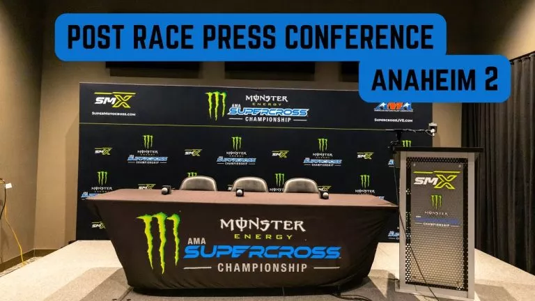 Monster Energy Supercross: Press Conference Round 3- Anaheim 2 – Jan 25, 2025