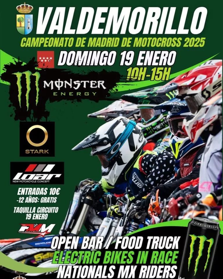 HORARIOS DEL MOTOCROSS DE VALDEMORILLO