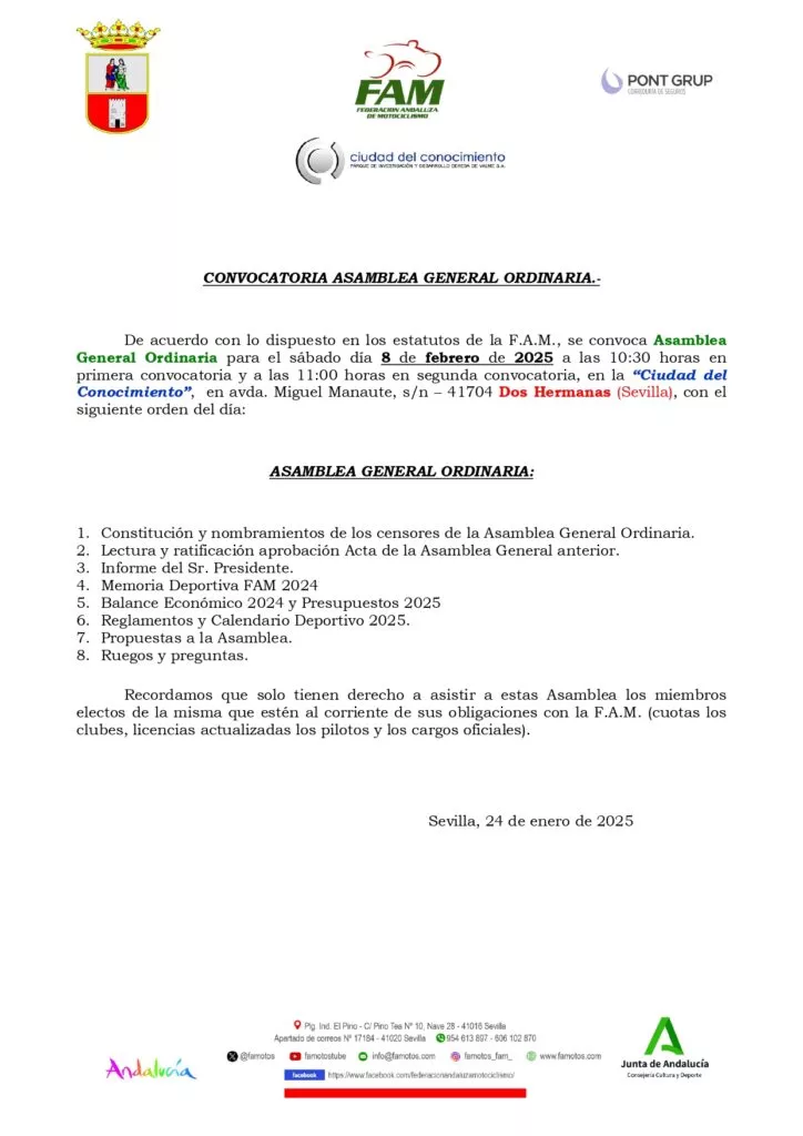 Convocatoria AG Dos Hermanas Para Prensa Page 0001