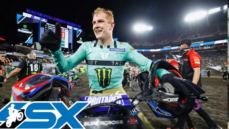 Supercross Round #5 250SX Highlights | Tampa, FL Raymond James Stadium | Feb 8, 2025