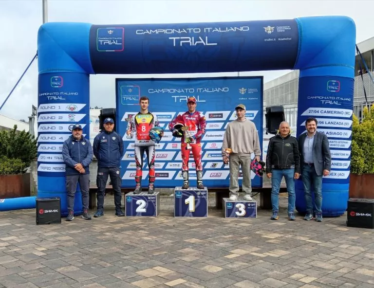 Buena la primera para el Campionato Italiano Trial 2025 en Camerino