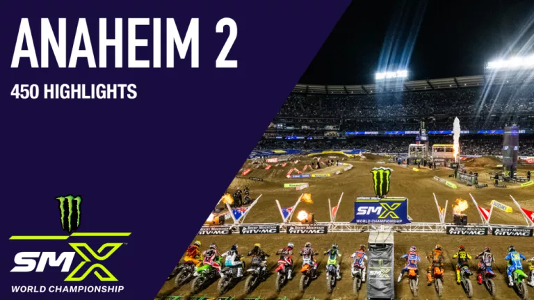 Video resumen Supercross Anaheim-2 2026