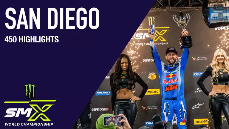 Video resumen Supercross San Diego 2026 (2ª)